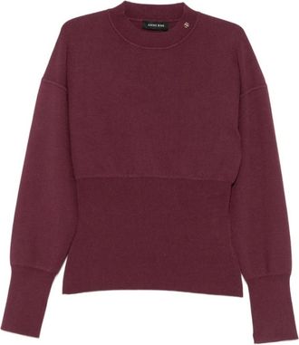 Anine Bing Mujer, Jerseys, Rojo, Talla: XS