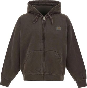 Carhartt Work in Progress Vista Balloon Fit Hooded Quilted Cotton Jacket