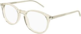 Saint Laurent SL 106 026 Brillen - unisex - Brillen - Geel - 50 MM - Accessoires