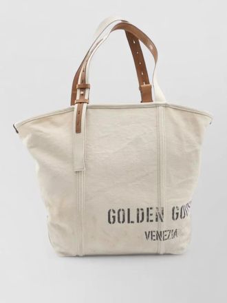 Golden Goose leather tote bag