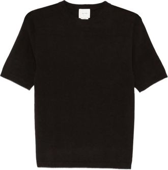 Alysi T-shirt met halve mouwen - Bruin