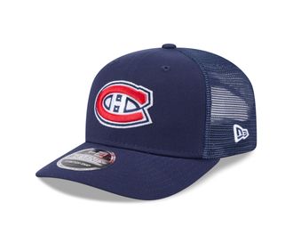 New Era Montreal Canadiens 9Seventy Stretch-Snap NHL Trucker Cap Dark Blue