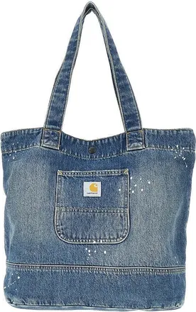 Carhartt Work in Progress Destroy denim tote bag Man One Size