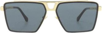 Louis Vuitton Pre-owned 1.1 Evidence Metal Zonnebril - Dames - Vintage Accessoires - Zwart - ONE Size - Vintage