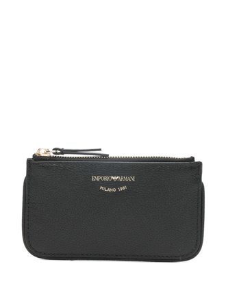 Emporio Armani Leather Coin Case