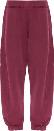 Off-white Trainingsbroeken Met Logo - Dames - Sweatpants - Paars - 2XS - Katoen - Broeken