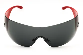 Versace 0VE2054 Shield Grey Gradient Sunglasses - Gray