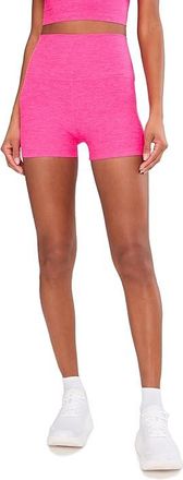 Beyond Yoga Spacedye Keep Pace 3 Shorts Womens Shorts Pink Glow Heather : 2XL (US Womens 18-20) 3, Polyester/Lycra