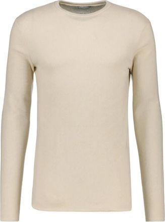 Kiefermann Neal Ronde Hals Trui - Heren - Ronde hals truien - Beige - L - Truien & Vesten