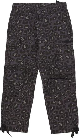 The Hundreds Long Sawtelle Cargo Pants - Heren - Wijde Broeken - Grijs - W36 - Katoen - Broeken