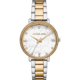 Michael Kors MK4595 Pyper Tweekleurig Armband Dames Horloge