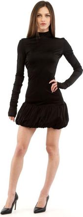 Moschino Black Viscose Casual Womens Dress