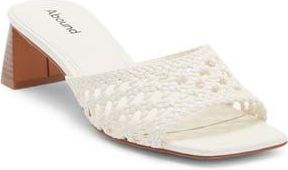 Abound Marigold Slide Sandal in Ivory Cream at Nordstrom Rack, Size 5.5