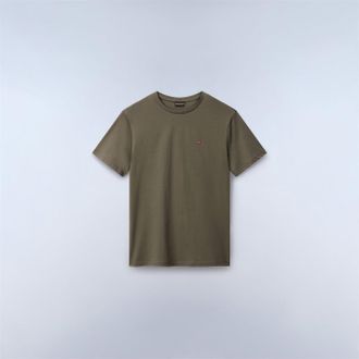 Napapijri Heren Salis Logo T-shirt met korte mouwen (Thee)