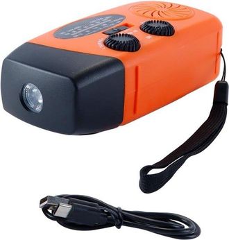 OEM Radio Solar, Radio Meteorol&oacute;gica De Emergencia Am/fm, Radio De Supervivencia Con Manivela, Actividades Al Aire Libre, Acampadas Y Senderismo