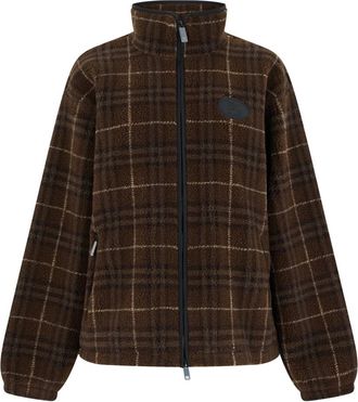 Burberry Giacca in pile Fairfax - - Jackets - Uomo - Marrone - M