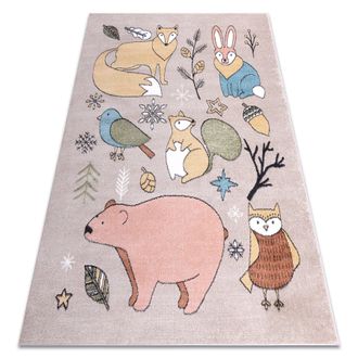 RugsX RugsX Fun Rug in Beige | Size: 180 cm x 270 cm