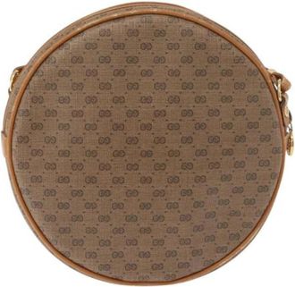 Gucci Pre-owned Cross Body Bag - Dames - Vintage Schoudertas - Bruin - ONE Size - Leer - Vintage