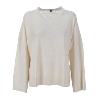 A|X Armani Exchange Stijlvol Col. F0024 Shirt - Dames - V-hals truien - Beige - L - Truien & Vesten