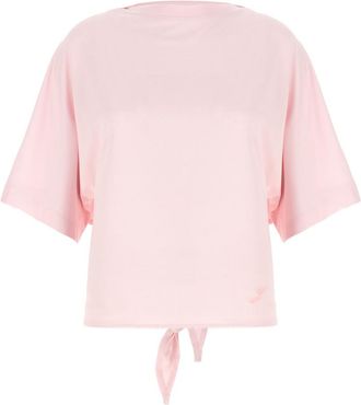 Jacquemus Pink Solid Boat Neck T-Shirt