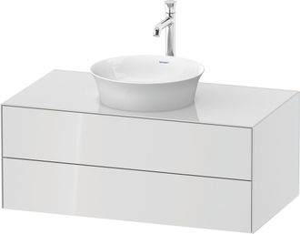 Duravit Tulip Blanco, Mueble De Ba&ntilde;o De Pared, Ancho 1000 X Fondo - Duravit