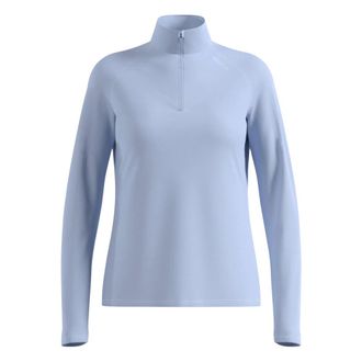 Odlo Essential Warm 1/2 Zip - Dames - Sport - Blauw - Maat: XS Fleece