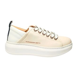 Alexander Smith Sneakers, female, Beige, Size: 6 US Sneaker Pelle