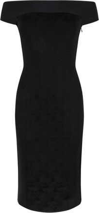 Alexander McQueen Alexander McQueen, Party Dresses, female, Black, Size: XS Strapless Tailored Dress
