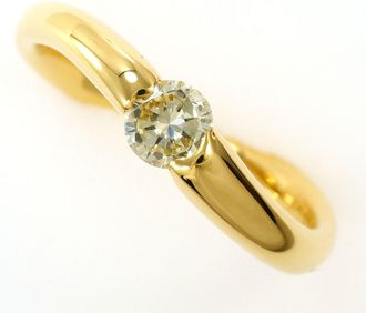 C&A Yellow Gold Yellow Gold (18K) Band Ring (Pre-Owned)