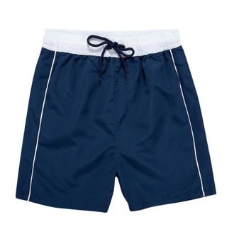 Generic Vanishing Swim Trunks Fitness Pants Mens Beach Printed Bodybuilding Casual Summer Shorts Pockets Mens Pants Navy