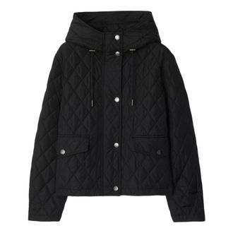 Burberry (WMNS) Burberry 26FW Pembroke Hood Quilted Jacket Black 8110329