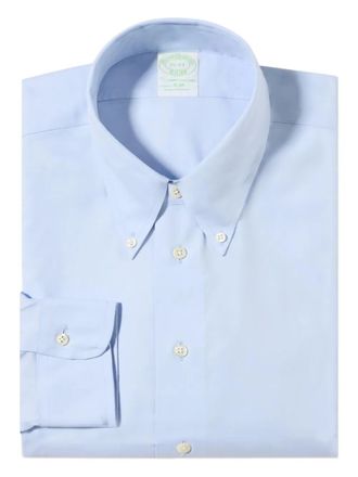 Brooks Brothers Linnen overhemd - Blauw