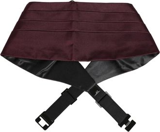 Dolce & Gabbana Fasce per smoking in seta e raso - - Accessories - Uomo - Marrone - M