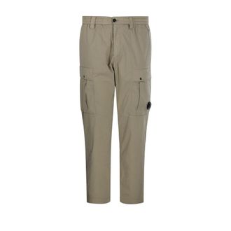 C.P. Company Slim-fit Trousers, male, Green, Size: M Cargo Pant