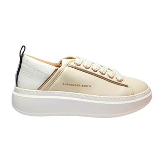 Alexander Smith Sneakers, female, White, Size: 7 US Pelle Sneaker