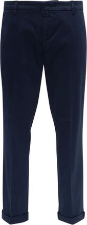 Dondup Broeken, Heren, Blauw, W35, Stijlvolle Broek
