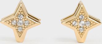 Charles & Keith Everest Crystal Star Earrings