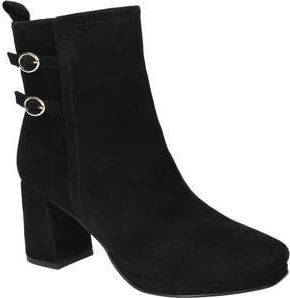Bella Vita Orchard Moto Bootie in Black Kidsuede Leather at Nordstrom Rack, Size 9