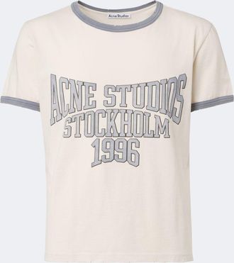 Acne Studios Printed cotton jersey T-shirt