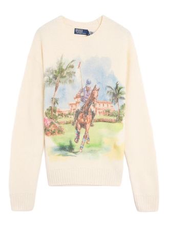 Polo Ralph Lauren Cashmere Graphic Sweater 710b24337001