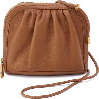 Hobo Isabelle Leather Crossbody Bag in Timber Brown at Nordstrom
