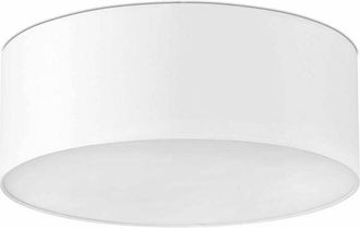 Faro Barcelona Faro Seven - Plafoniera a filo grande 3 luci bianca, attacco E27