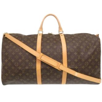 Louis Vuitton Pre-owned Weekend Bags, unisex, Brown, Size: ONE SIZE Pre-owned Boston bag