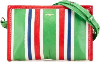 Balenciaga Borsa a tracolla Bazar in pelle di agnello 2005-2024 - Verde