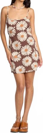 Billabong Beach Haze Dress In Espresso