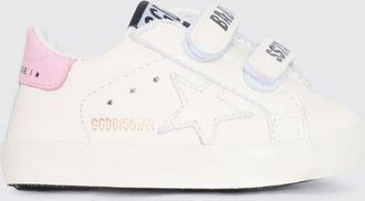 Golden Goose Sneakers Baby School da bambino in pelle con chiusura a strappo
