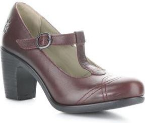 FLY London Kiai Mary Jane Pump in Merlot at Nordstrom Rack, Size 10-10.5Us / 41Eu