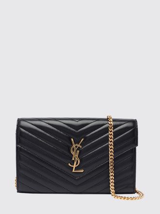 Saint Laurent Borsa A Spalla Donna colore Nero