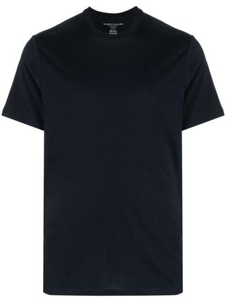 Majestic Filatures T-shirt met ronde hals - Blauw