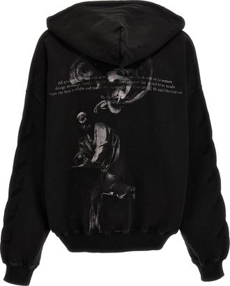 Off-white Mens Gray Cotton Sweatshirt Clothing